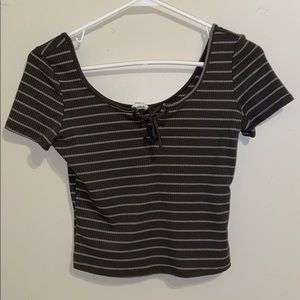 Garage scoop neck blouse.